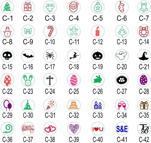 Vista 5 de Sello de autoentintado pequeño personalizado, sello de lealtad personalizado, elige entre 15 opciones de color y 9 colores de dispositivos de sello
