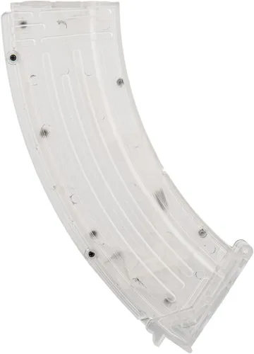Vista 2 de GoldenBall 500 Ronda AK Cargador Airsoft Speedloader (Color: Transparente)