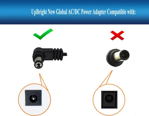 Vista 3 de UpBright Adaptador CA/CC de 12V compatible con Casio WK-1600 WK-1800 WK-1630 WK-3000 WK-3000D WK-3200 WK-3300 WK-3500 WK-3800 WK-8000 AD-12MLA(U)