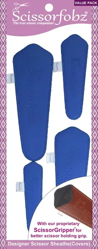 Vista 61 de Fundas protectoras para tijeras de diseño, para pequeñas tijeras de bordado, color verde mar, #SS-7