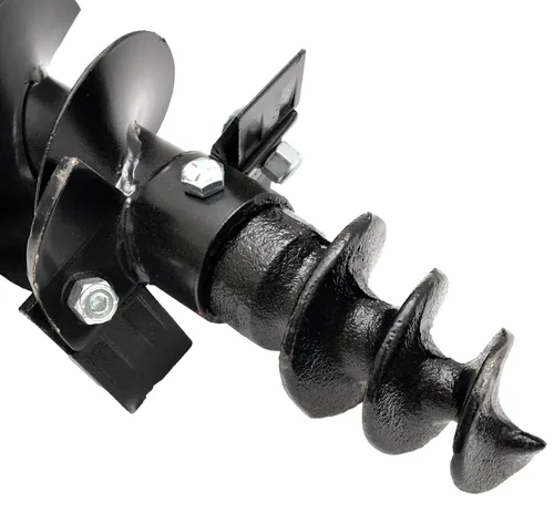 Vista 2 de Broca de taladro para excavadora de agujeros de poste resistente, 6 pulgadas x 48 pulgadas, para fijación de 3 puntos