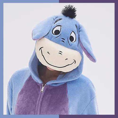 Vista 2 de GONAAP Unisex Adult Onesie Pajamas Animal One Piece Costume Cosplay Sleepwear