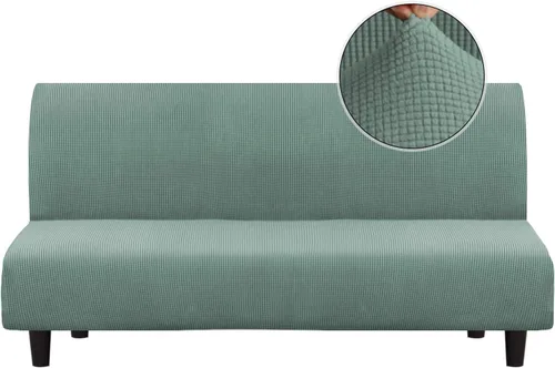 Vista 58 de Turquoize Funda elástica para silla reclinable, funda para sofá reclinable, funda de sofá de 1 pieza con bolsillo lateral, funda protectora