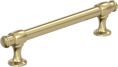Vista 48 de Amerock Mango de gabinete Bronce champán 3-3/4 pulgadas (96 mm) de centro a centro Winsome paquete de 1 unidad Tirador de cajón Manija