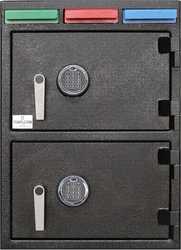 Vista 10 de T871 Caja fuerte de depósito de 2 puertas, teclado doble, 6.44 CBF