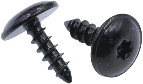 Vista 9 de Rexka 15 piezas T25 Fender Liner Splash Shield Cubierta de parachoques Tornillo Torx Autoperforante Compatible con N90974701 Volkswagon Audi Porsche