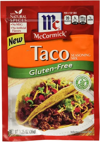 Vista 10 de Mezcla de condimentos para tacos sin gluten de McCormick, 1.25 oz (Paquete de 12)