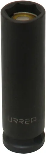 Vista 2 de Urrea 7010MHM 3/8-Inch Drive Deep 6-Point 0.394 in Socket de impacto magnético