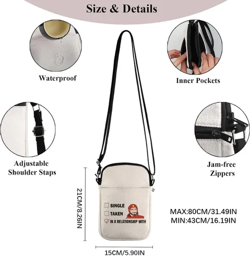 Vista 2 de PWHAOO Bolsa de maquillaje inspirada en las carreras de coches, bolsa de maquillaje para fanáticos, bolsa de cosméticos para carreras, fandom merch