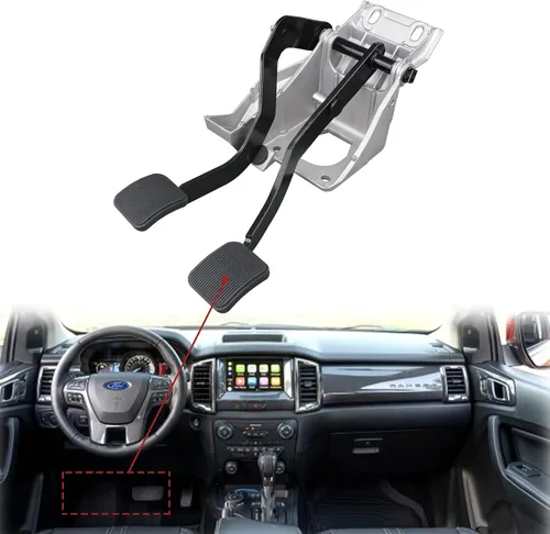 Vista 2 de TQPONLY conjunto de soporte de pedal de embrague de freno con bujes montados Compatible con Ford Ranger 1995-2006 Reemplaza 6L5Z2455BB