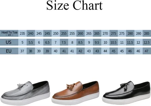 Vista 3 de Mocasines de cuero con borla de cuero para hombre,Zapatos de cuero de lujo de lujo personalizados,Zapatos de vestir de conducción antideslizantes