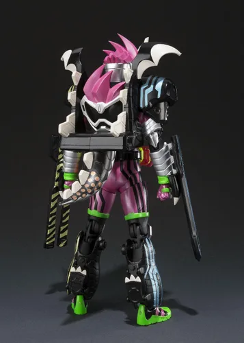 Vista 4 de Bandai Tamashii Nations S.H. Figuarts Kamen Rider Ex-Aid Hunter Acción Gamer Nivel 5 "Kamen Rider Ex-Aid" Figura de acción