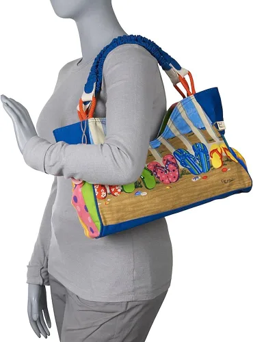 Vista 5 de Sun 'N' Sand Coastal Flip Flop Tote