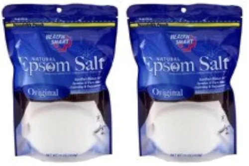 Vista 3 de Sal de Epsom natural (Original). 16 oz, 16 onzas