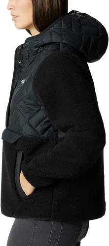 Vista 3 de Columbia Sudadera con capucha Sweet View de forro polar para mujer, remolacha