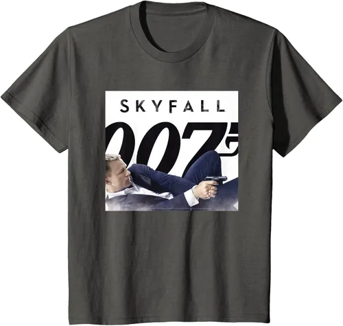Vista 33 de Official James Bond 007 Camiseta Skyfall, Negro