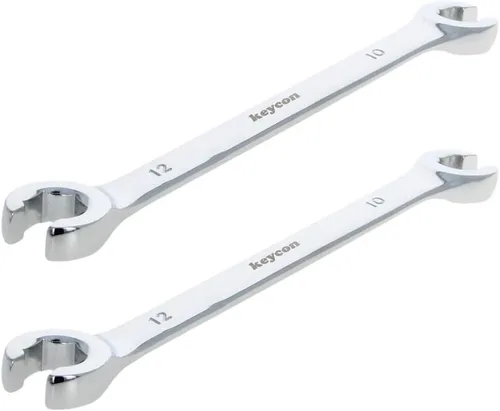 Vista 31 de Utoolmart Llave de tuerca acampanada, 0.236 in x 0.315 in métrica doble extremo abierto, 2 piezas