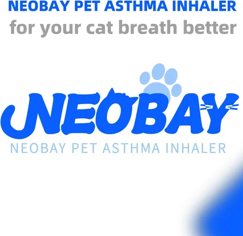 Vista 8 de Neobay Espaciador inhalador para gatos con ayuda única de entrenamiento de pánico e indicador de flujo sensible, cámara de aerosol felino para gatos