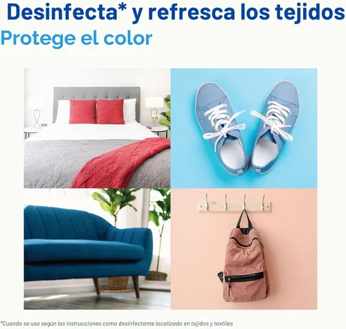 Vista 3 de Clorox Niebla desinfectante, limón y azahar, 1 spray y 1 repuesto, 16 onzas cada uno