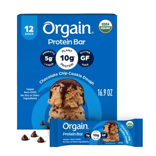 Vista 9 de Orgain Barras de proteína vegana orgánica, brownie de chocolate, 0.35 onzas