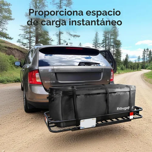Vista 2 de BougeRV Bolsa de transporte de carga de enganche de 12 pies cúbicos 1000D