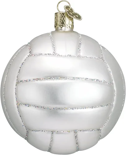 Vista 13 de Old World Christmas - Adorno de béisbol de vidrio soplado para árbol de Navidad, decoración festiva artesanal, colección deportiva