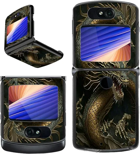 Vista 41 de Rossy Funda para Motorola Razr Plus 2023 para Moto Razr+ 2023 con patrón de niña africana para mujeres y hombres, ultra delgada, ligera