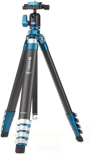 Vista 9 de Benro CyanBird Aluminum 5 Section Tripod with FS20PRO (TCBA15FS20PROC)