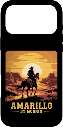 Vista 22 de Amarillo by Mornin Folk Style Western Country Music Case for iPhone 17