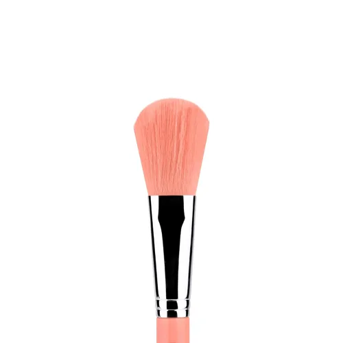 Vista 2 de Bdellium Tools Brocha de maquillaje profesional – Pink Bambu Series 964 colorete multiusos – con fibras sintéticas suaves, para una aplicación