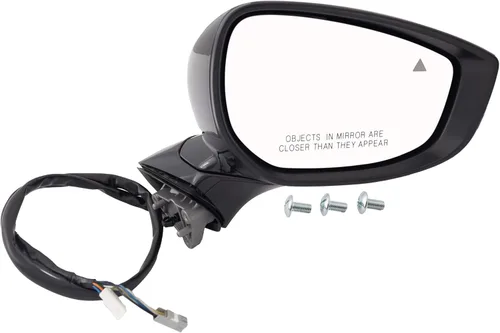 Vista 64 de Garage-Pro Espejo compatible con Mazda 6 2014-2016 para modelos sin sistema de visión envolvente, lado del conductor con detección manual de punto