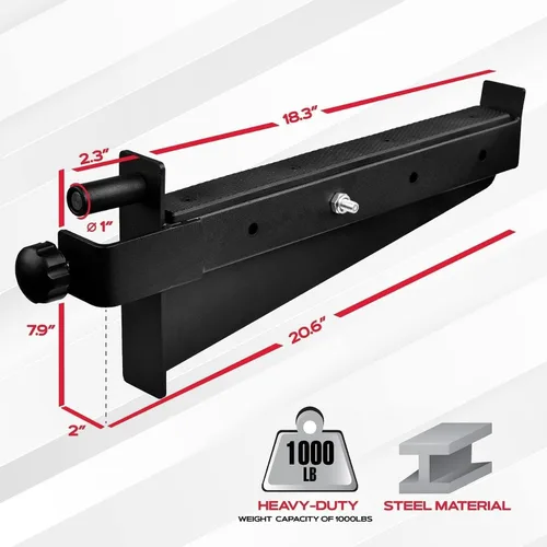 Vista 2 de Yes4All Olympic Weight Plate Holder Attachment
