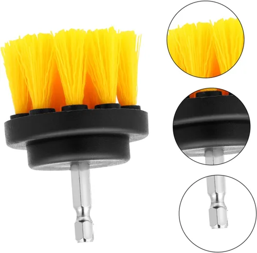 Vista 8 de 2 juegos de 11 cepillos de limpieza para taladro, kit de broca de vidrio para cocina, kit de limpieza de cepillo de limpieza de cepillo accesorio