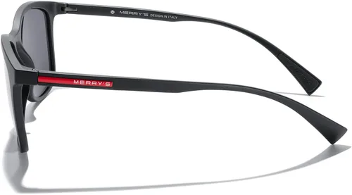 Vista 4 de MERRY'S Lentes de sol polarizados cuadrados para hombres y mujeres, ultraligeros, para conducir, pesca, golf, UV400 S8668