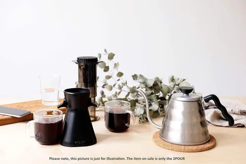 Vista 7 de 1 paquete – Soporte doble estándar para gotero de café compatible con Aeropress® – Cafeteras pequeñas (no para versión XL)