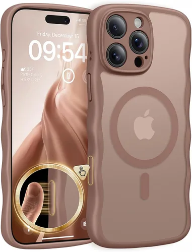 Vista 48 de TAURI Funda para iPhone 16 para mujeres y niñas, con control de cámara, [compatible con Masafe], funda Wave para iPhone 16 de 6.1 pulgadas