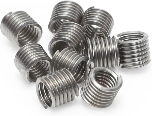 Vista 5 de OEMTOOLS 25611 Kit de reparación Fix-A-Thread de 1/2 pulgada, UNC 1/2"-13, 10 piezas de insertos de acero inoxidable, ideal para restauración