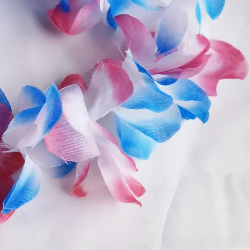 Vista 2 de FreshDear 12 unidades de leis hawaianos a granel, leis para fiesta luau, leis hawaianos para adultos, regalos de fiesta en la playa para adultos