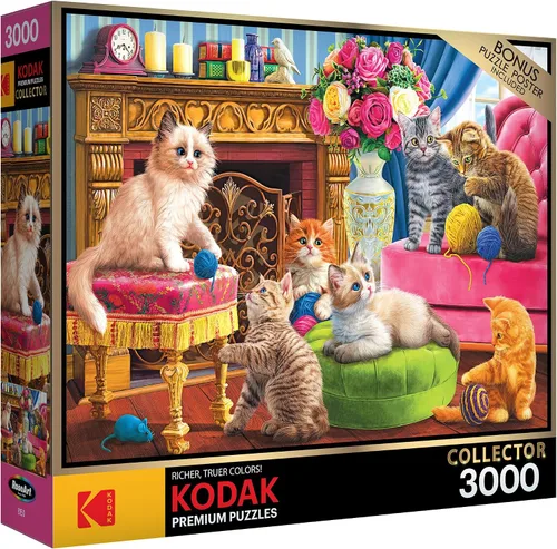 Vista 11 de RoseArt - Kodak Premium - Brandon's Bookstore - Rompecabezas de 3000 piezas para adultos