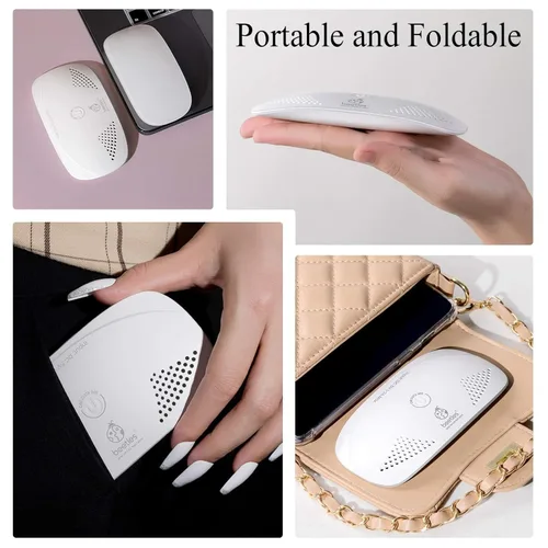 Vista 2 de Beetles Luz UV para Uñas Mini Lámpara de Uñas Lámpara de Curado de Gel de Uñas Poli Gel de Uñas Portátil Lámpara de Uñas LED UV Luz de Uñas