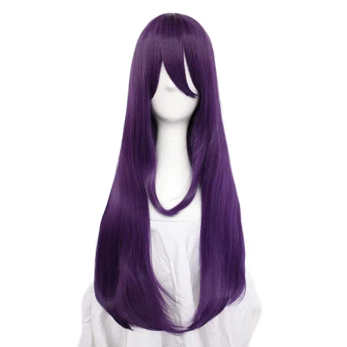 Vista 71 de anogol Vocaloid 32" 80 cm de largo recto de Cosplay peluca Pelucas Para Fiestas Halloween, Anaranjado