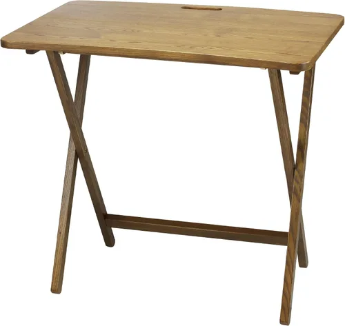 Vista 10 de American Trails Arizona - Mesa plegable con madera maciza americana, natural