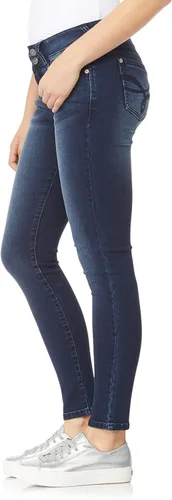 Vista 3 de WallFlower Women's Size Ultra Skinny Mid-Rise Insta Soft Juniors Jeans (Standard and Plus)