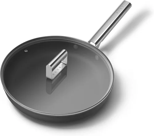 Vista 6 de Smeg Utensilios de cocina Sartén negra de 10 pulgadas