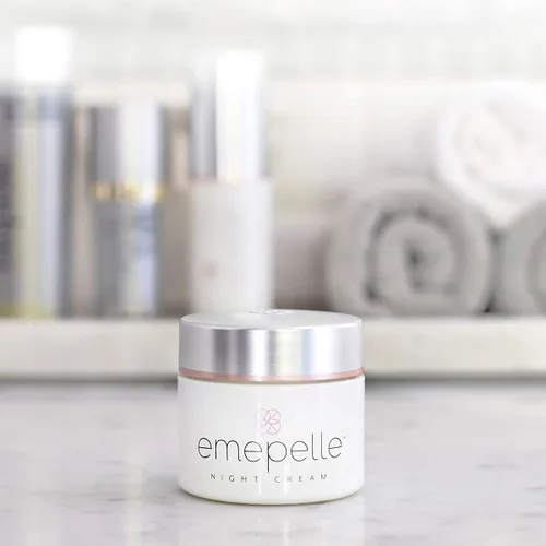 Vista 5 de Emepelle Crema de noche, crema reparadora de la piel con tecnología MEP, 1.7 oz