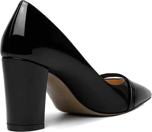 Vista 5 de ROSERWISH Zapatos de vestir de tacón alto para mujer, con puntera puntiaguda, de 3.5 pulgadas