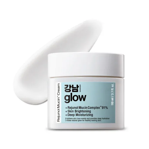 Vista 7 de GANGNAM GLOW Crema reparadora de péptidos de colágeno, hidratante facial con péptidos de colágeno y niacinamida, crema de día y noche con retinol