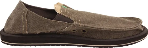 Vista 4 de Zapatillas sin cordones con bolsillo Sanuk para hombre.