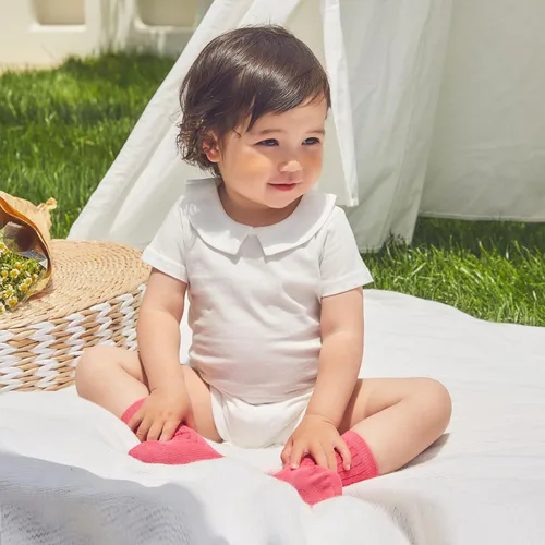 Vista 154 de pureborn Mameluco de algodón súper suave para bebés niños y niñas de 0 a 24 meses