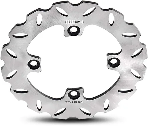 Vista 3 de Newsmarts Rotor de disco de freno trasero de motocicleta de acero inoxidable para Kawasaki Ninja ZX6R 600 636 Ninja ZX6RR ER-6F ER-6N Para Versys